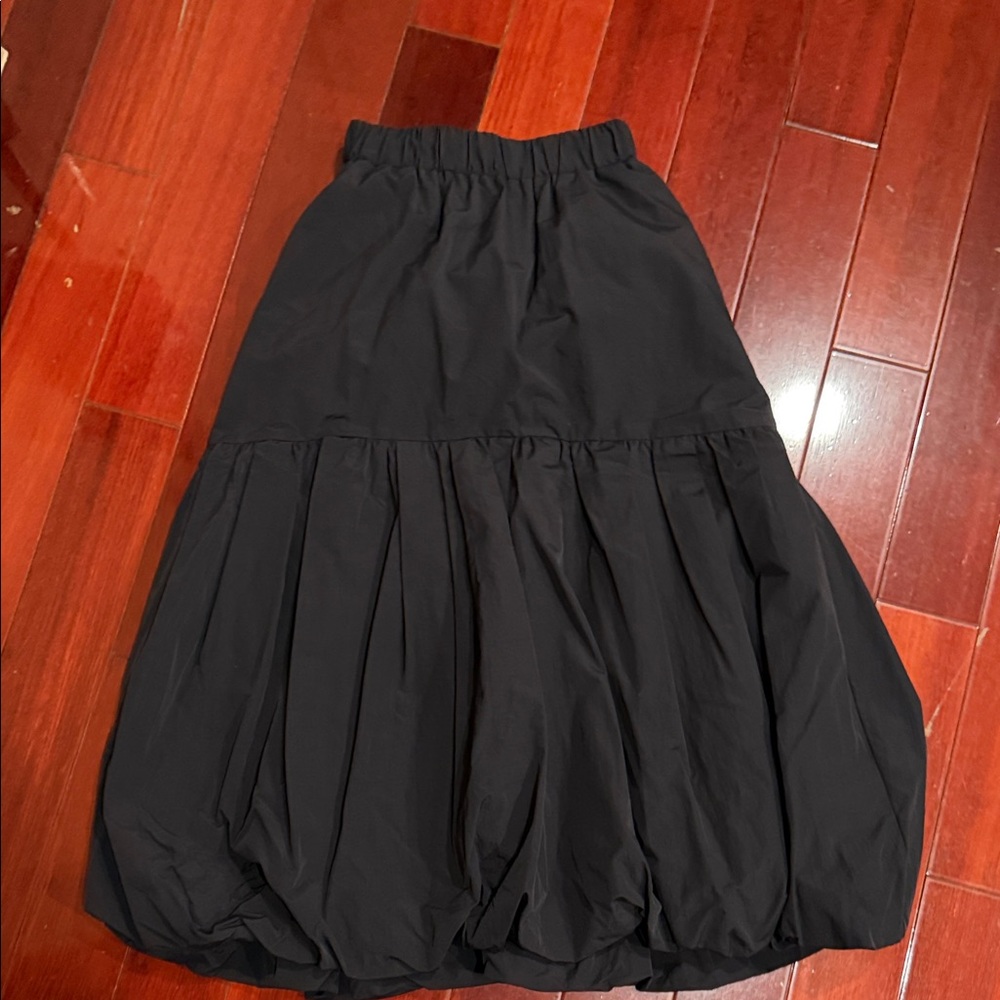 Sea New York Elegant Black Full Skirt